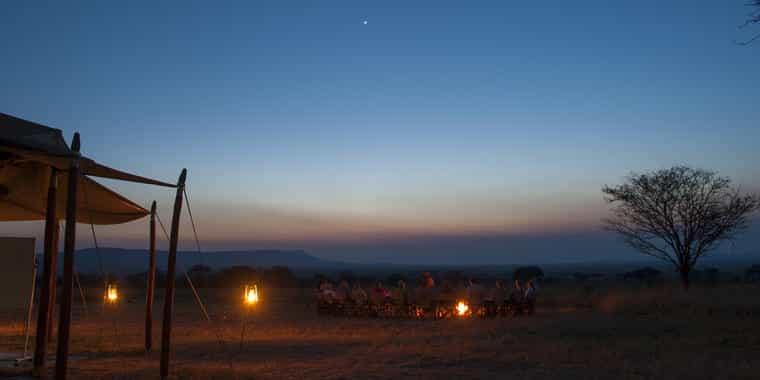 View of the fire place