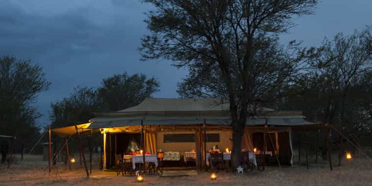 Mess tent