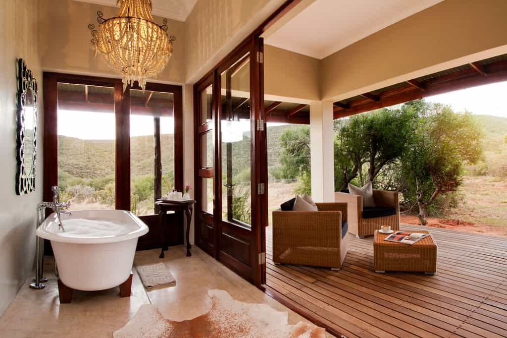 Kwandwe consists of 22 000 ha/ 54 000 acres of pristine wilderness in South Africa's Eastern Cape province