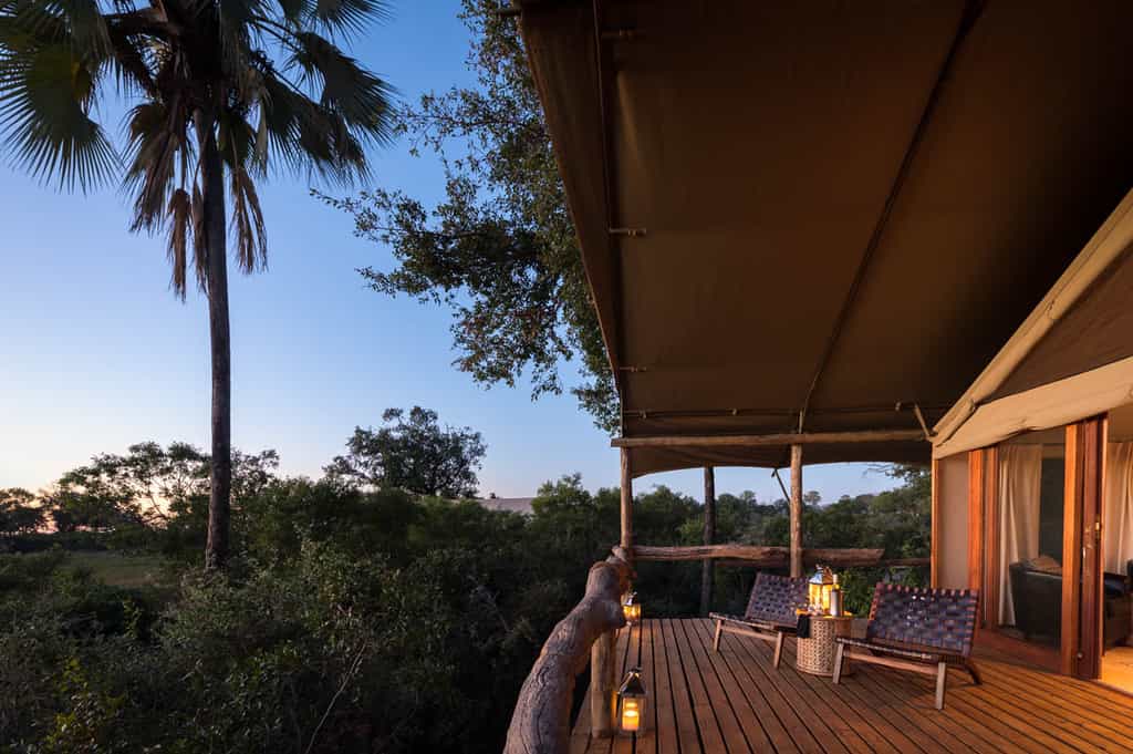 Tent deck