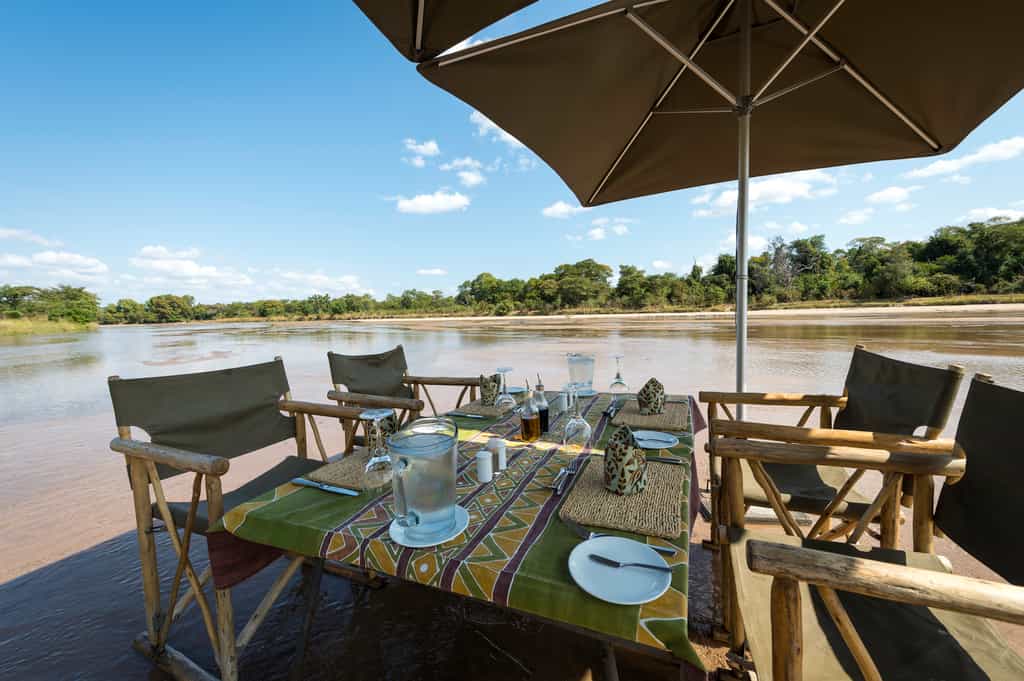 Outside dining