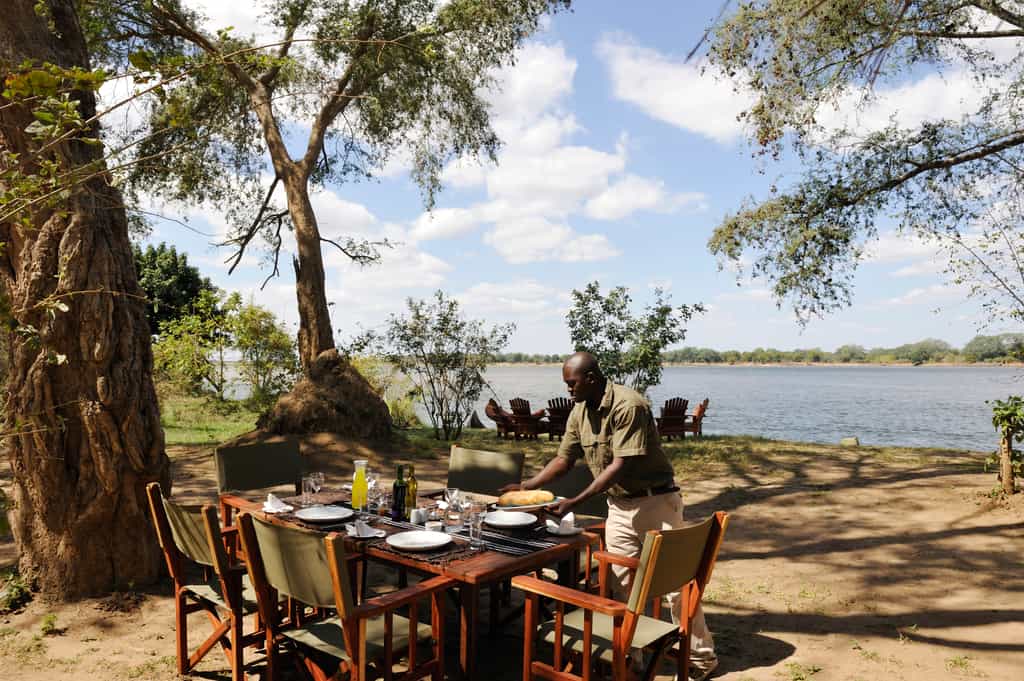 Dining with a view!