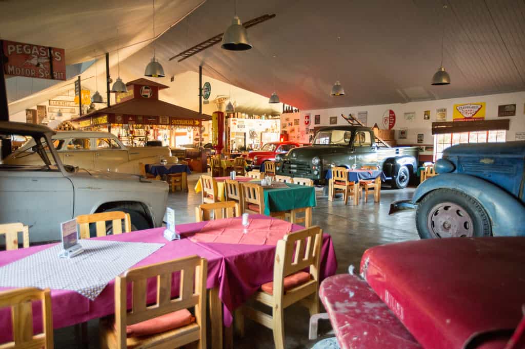 The restaurant of Canyon Roadhouse 