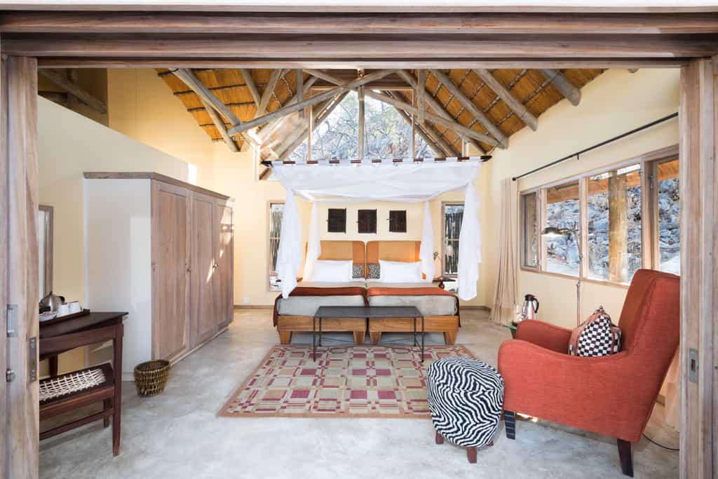 Guest unit interior