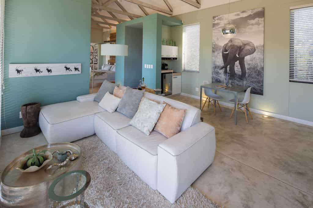 Individually decorated suites