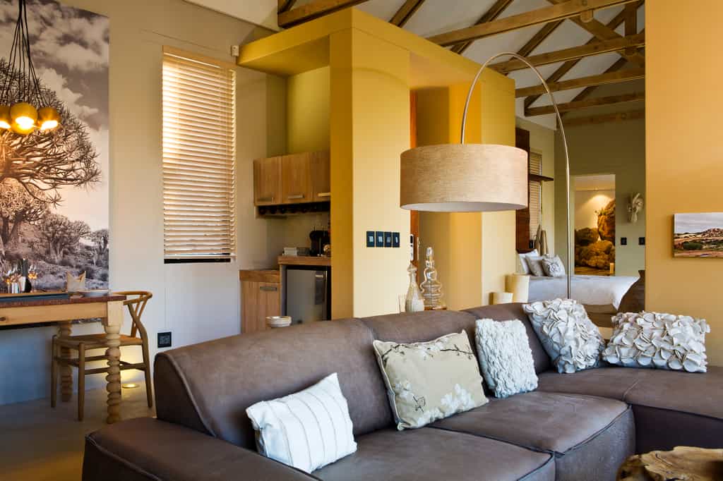 Individually decorated suites