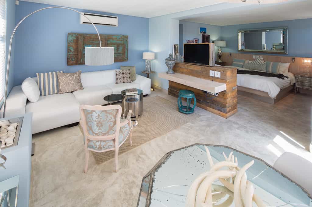 Individually decorated suites