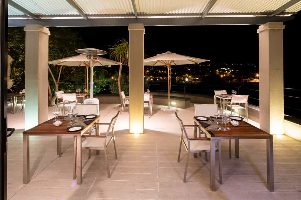 Namibian fine dining in a stunning setting. 