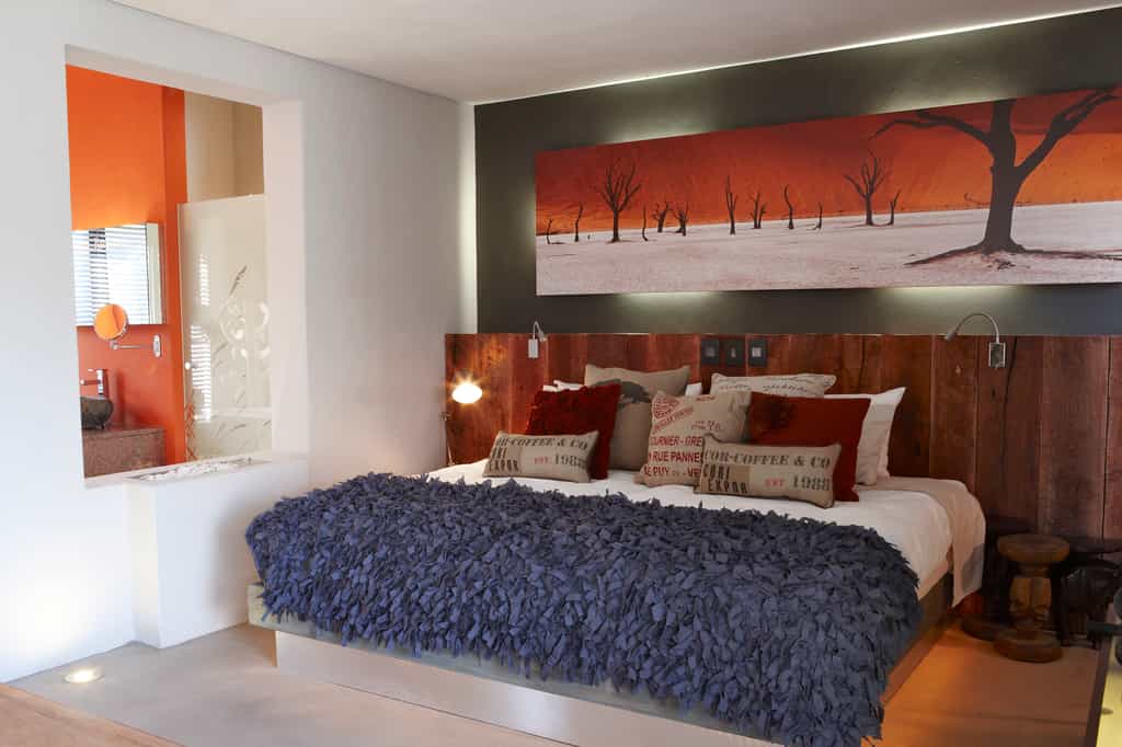Individually decorated suites