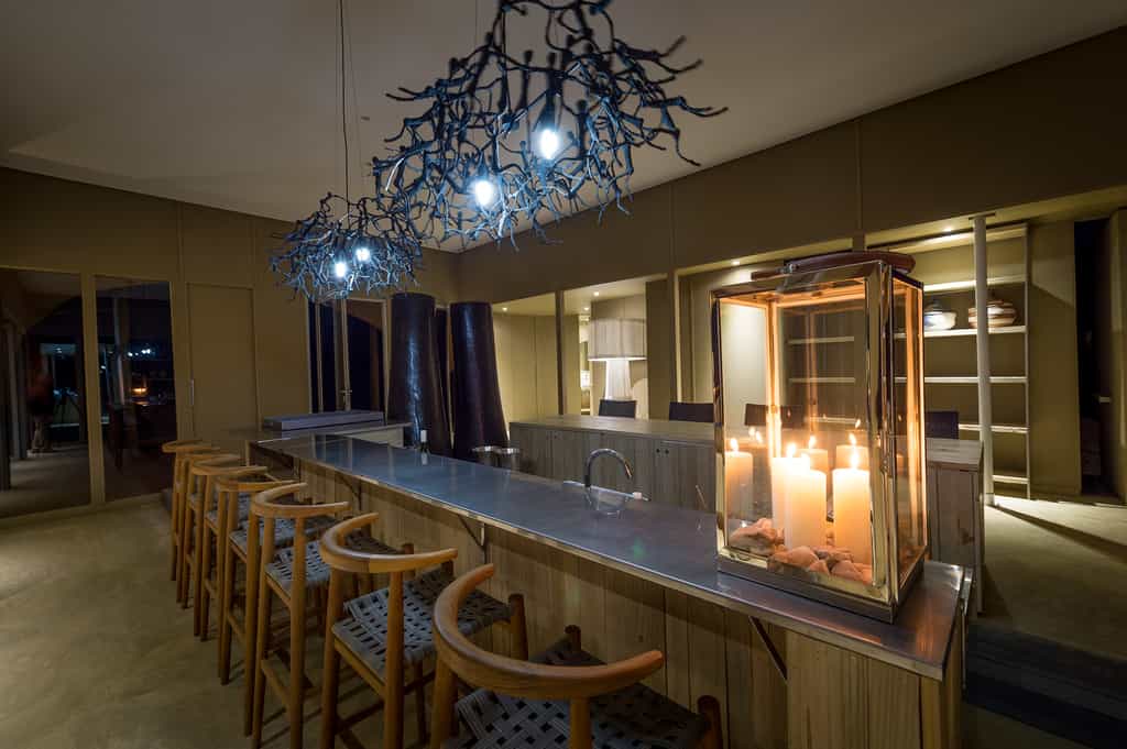 Bar area