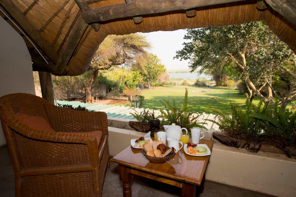 View from upstairs room verandah