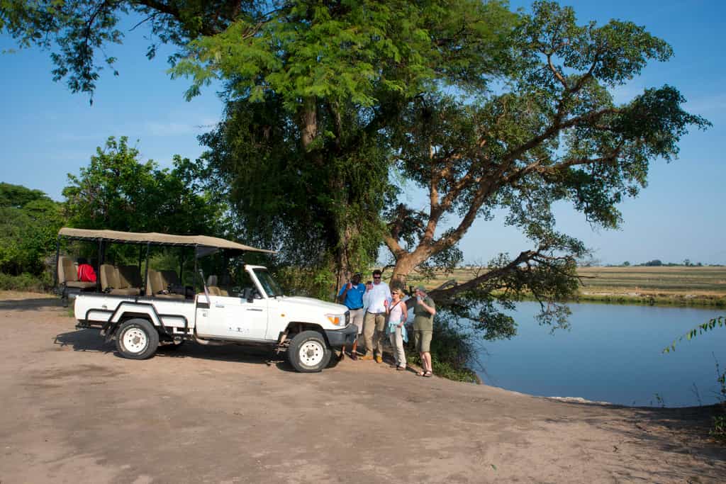 Game drive into Chobe National Park
