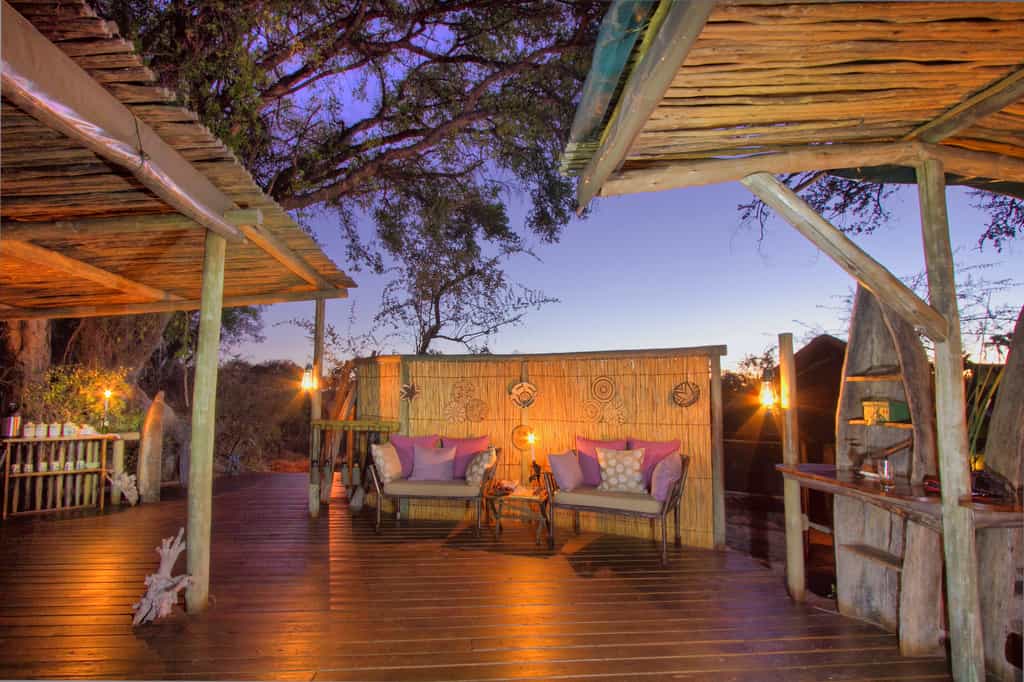 Guest areas at Oddballs' Enclave