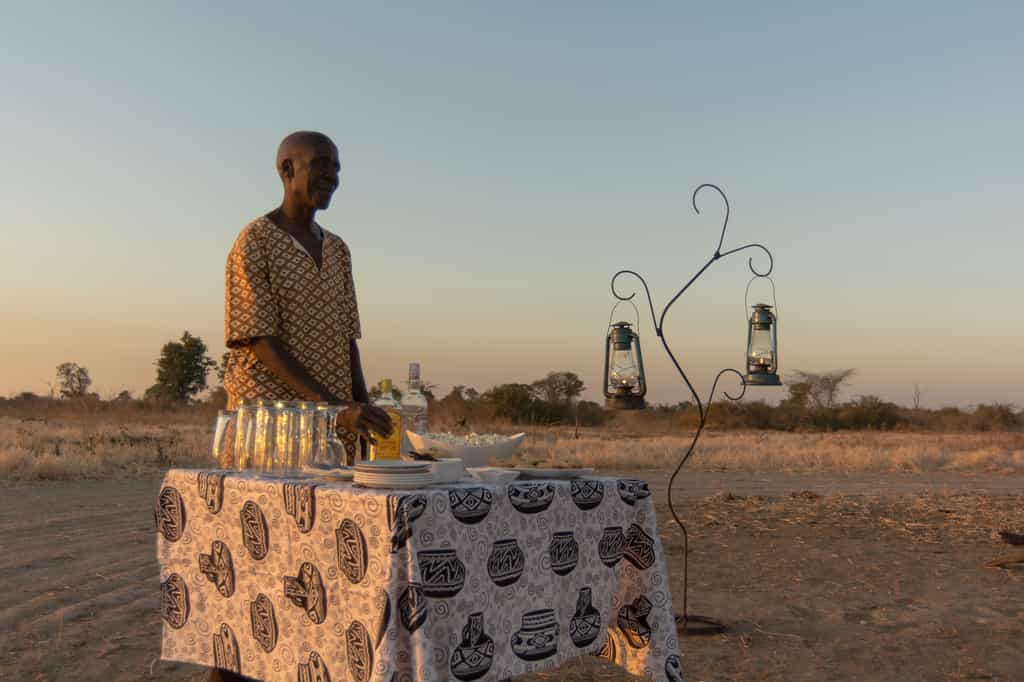Special sundowner stops are a nice surprise for the guests
