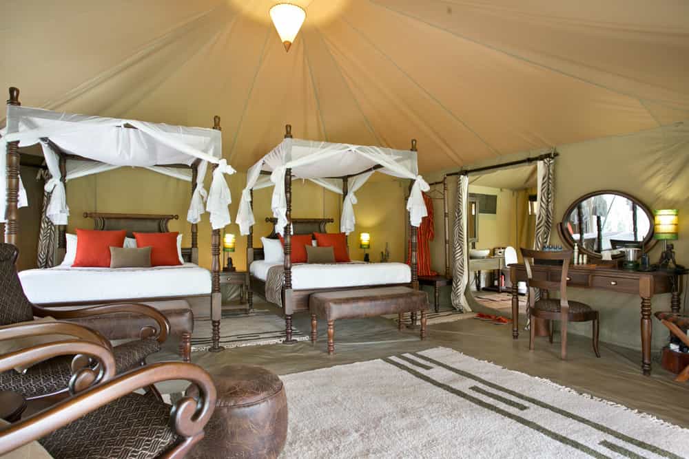 Twin tent