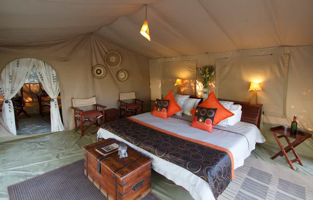Bedroom with bathroom en-suite.