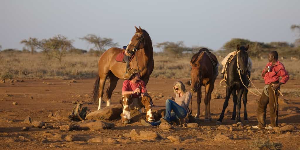 Horse riding