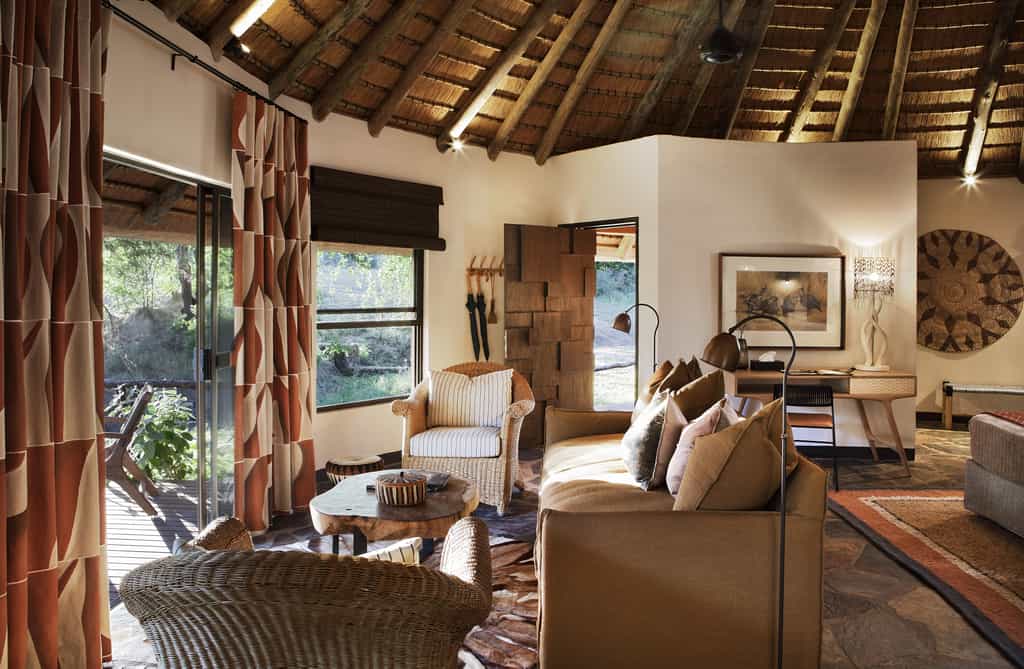 Suites at Sable Camp are large units, two bathrooms en suite, and private deck area