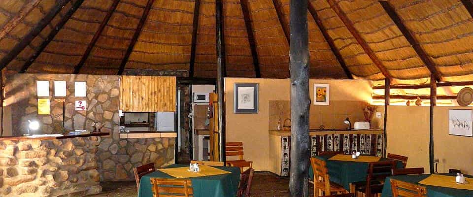 Inside of the Lapa @ Kamanjab Rest Camp