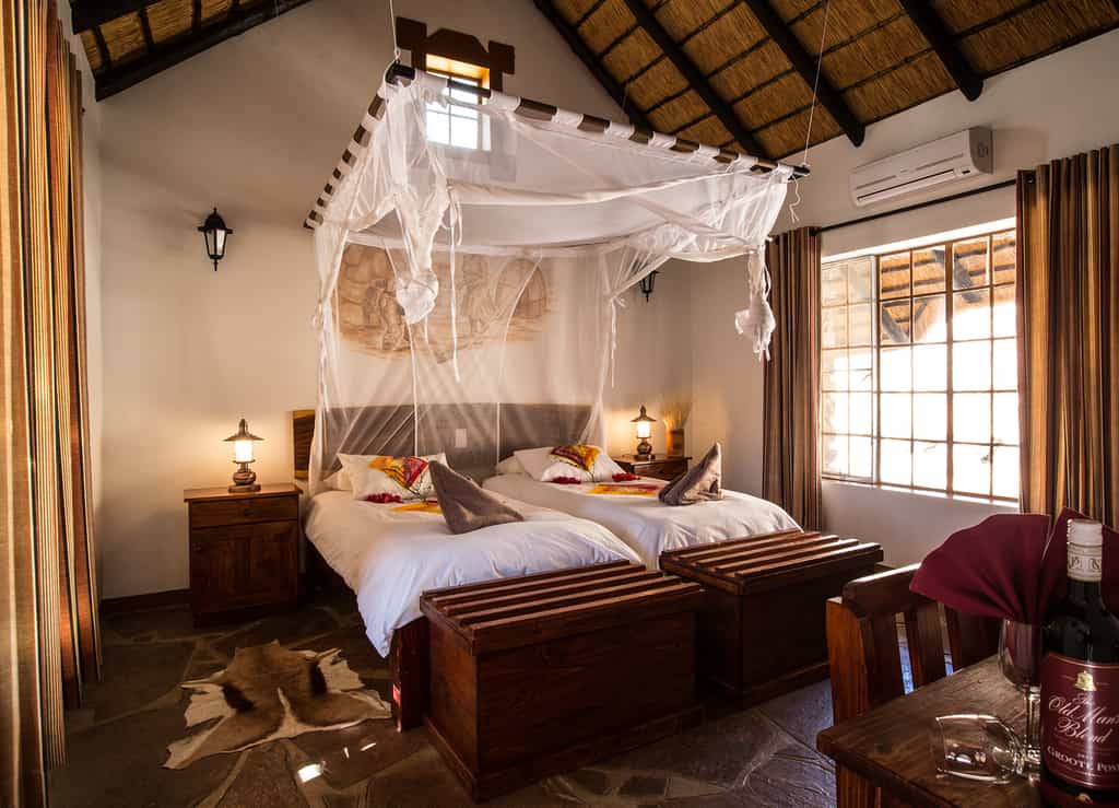 The interior view of the rooms
