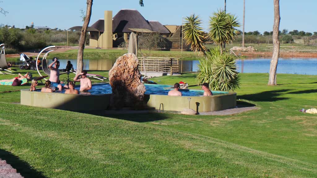 Swimming pool at Lapa Lange
