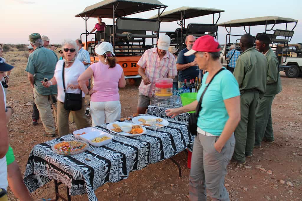 Sundowner Game drive with refreshments