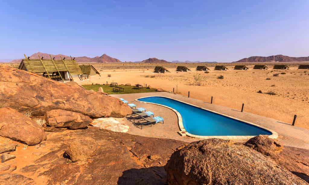 Desert Quiver Camp Pool Area