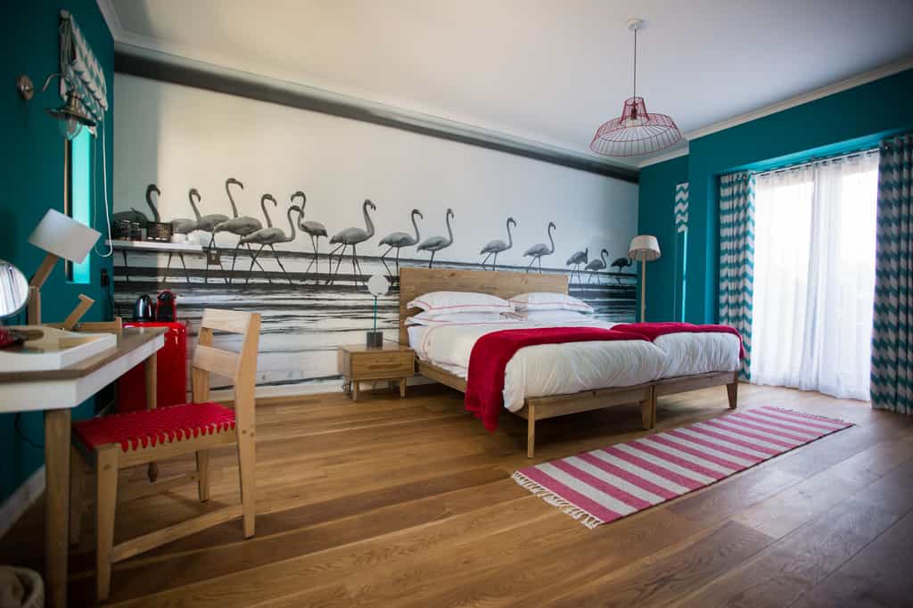 Guestroom area 