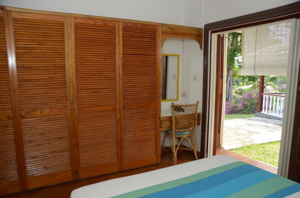 Bungalow View of garden from double bedroom
