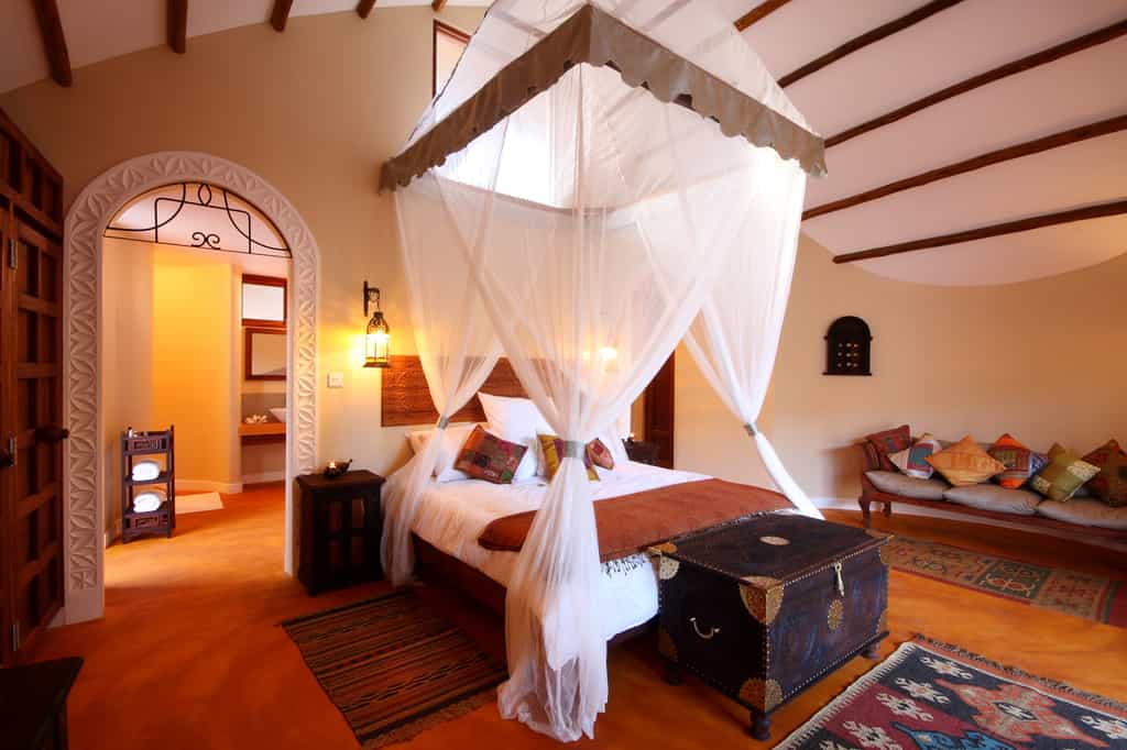 Interior of both the villas and deluxe villas.