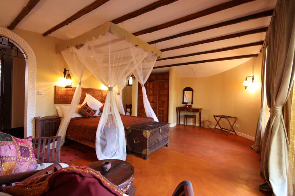 A luxury suite. 