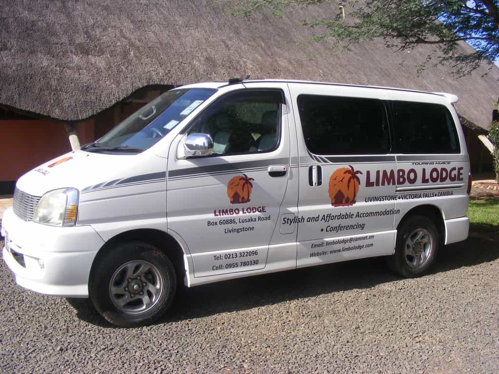 Limbo Lodge shuttle makes your arrivals and departure worry free