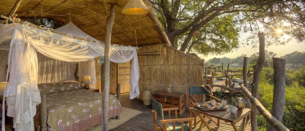 Two ensuite bedrooms are entirely open at the front, to make the most of the views.