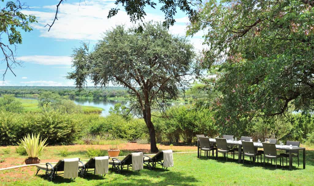 The amazing views and space to relax