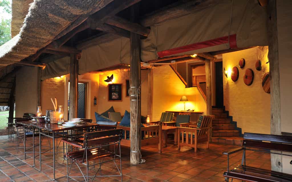 The lodges are all very spacious and comfortable.