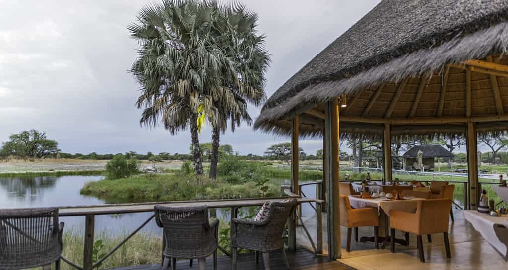 Dining at Onguma Bush Camp