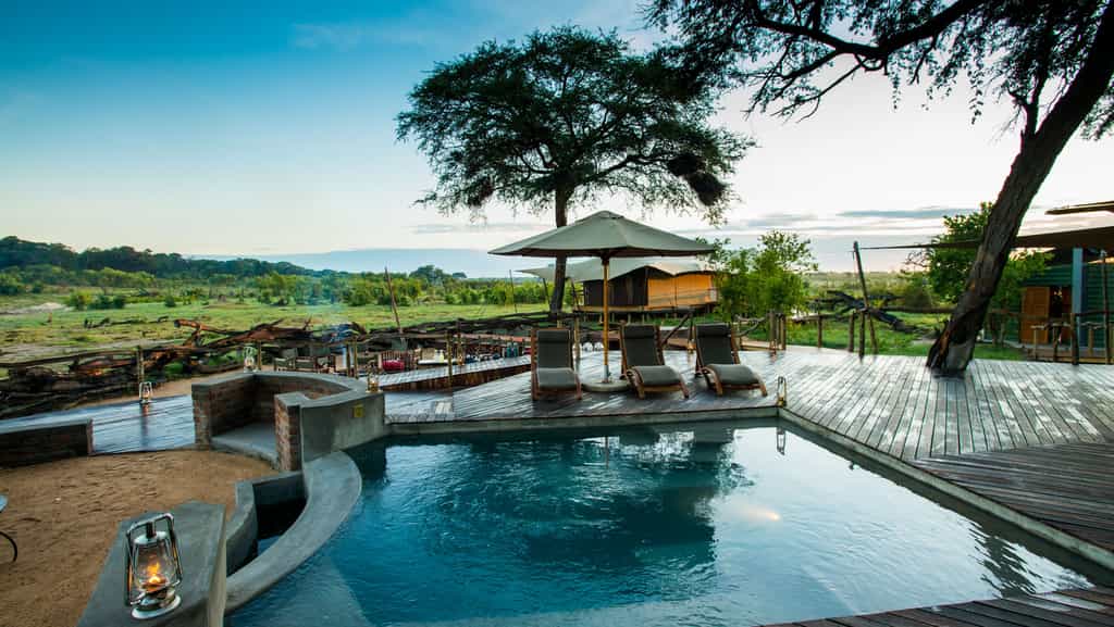 Pool area