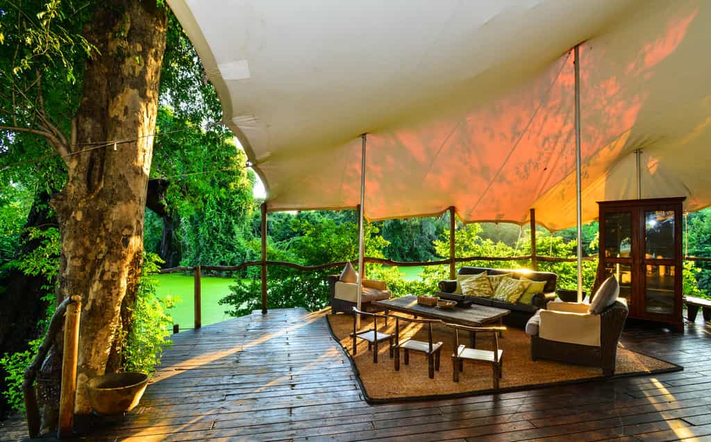 Outside Lounge Area