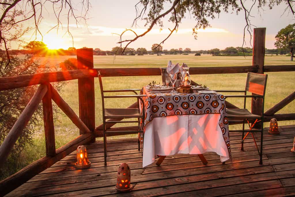 Sunset dinner