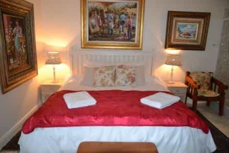 Sardyn has a King size bed, shower and huge bath to relax in