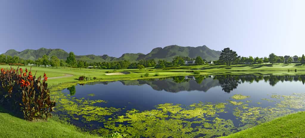 The Par 3 15th hole 