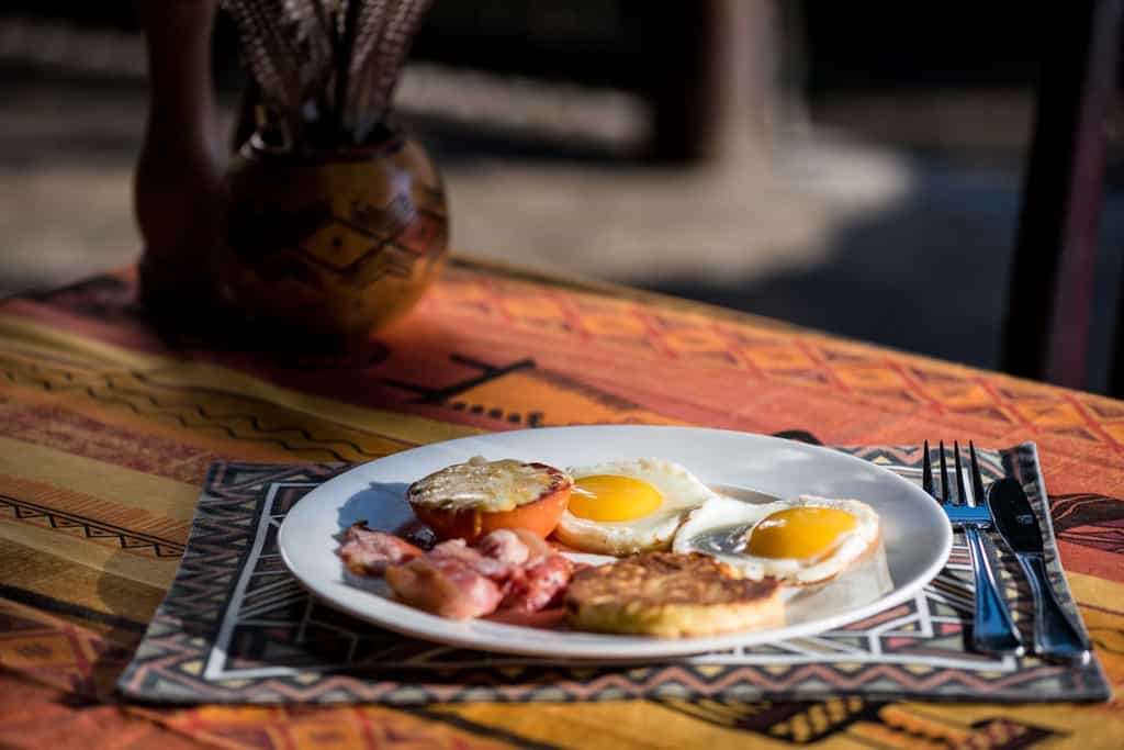 Breakfast is served
