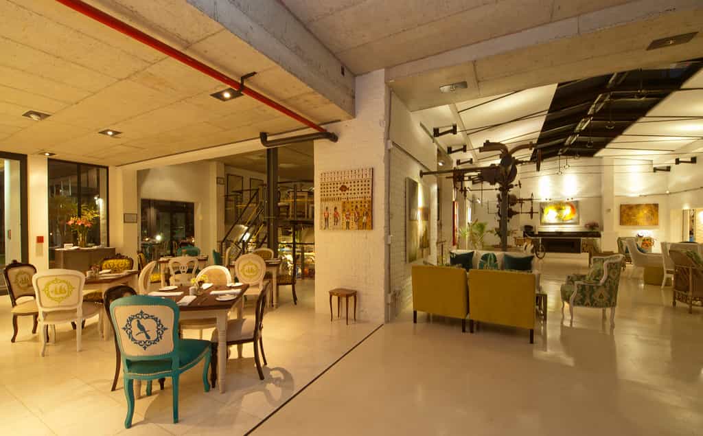 The lounge.