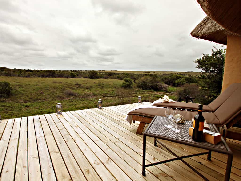 Your wonderfully private viewing deck