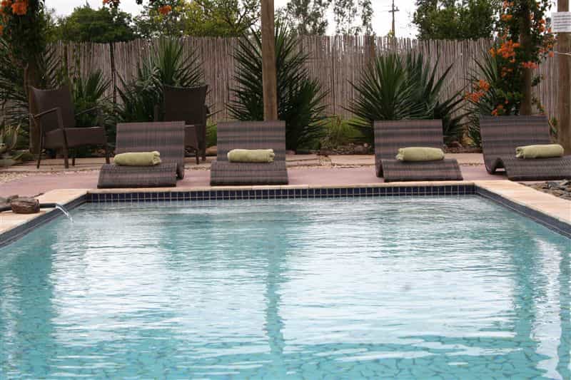 Sundeck area