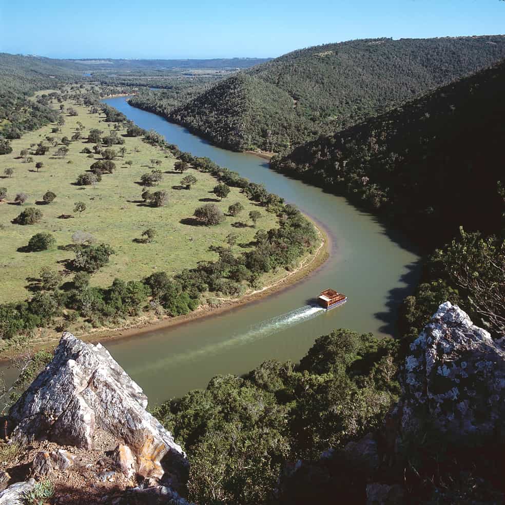 Take an early morning cruise down the Kariega River on board the 'Kariega Queen' and spot magnificent birdlife.