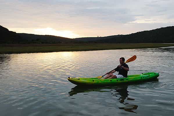 Canoeing available at all lodges