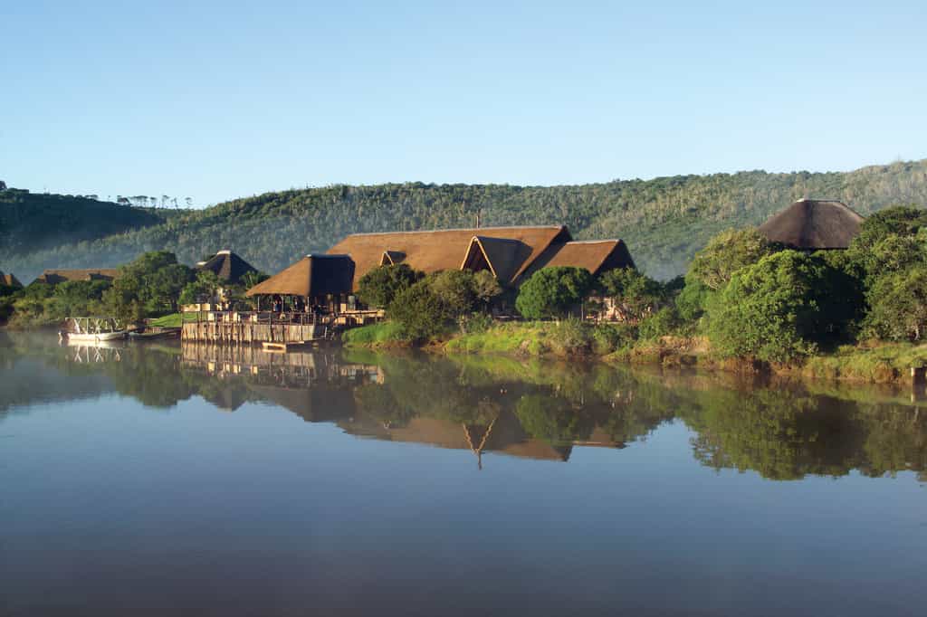 Set on the banks of the Bushman's River.