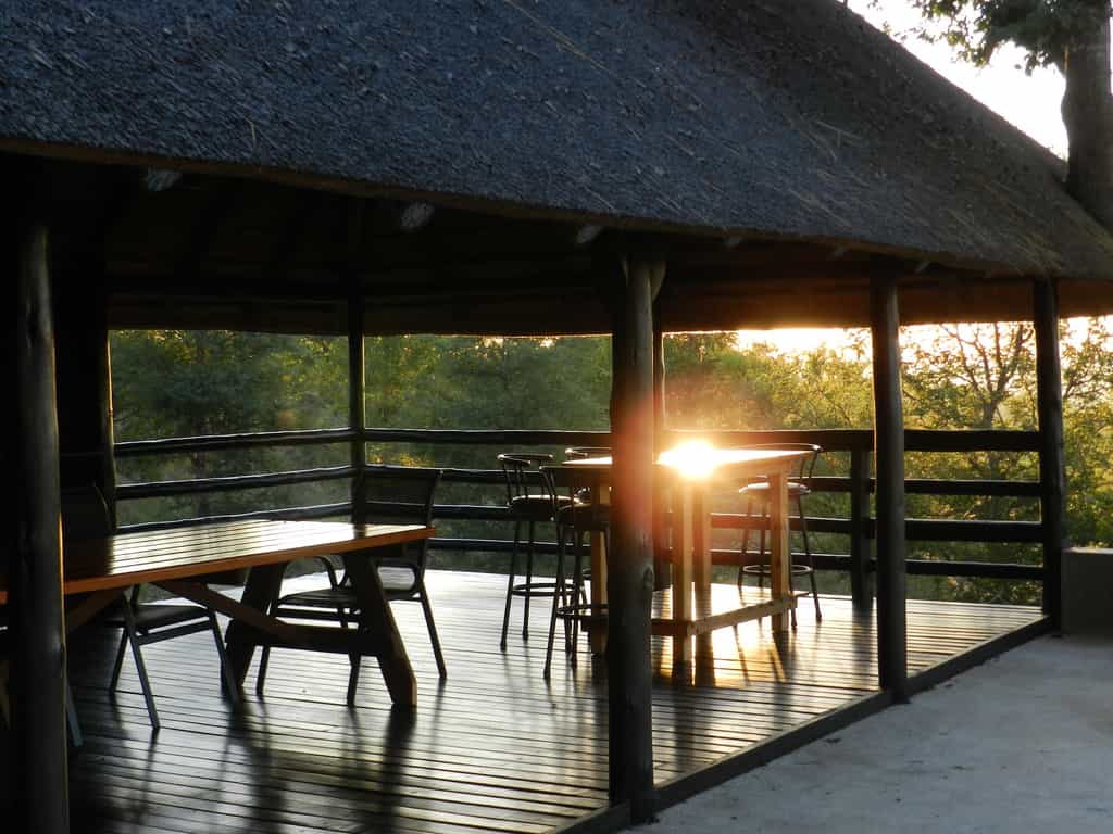 Deck area