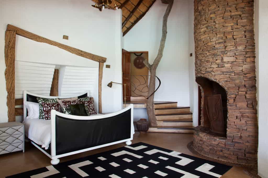 Master Bedroom of the two bedroom Sephiri Family Suite 